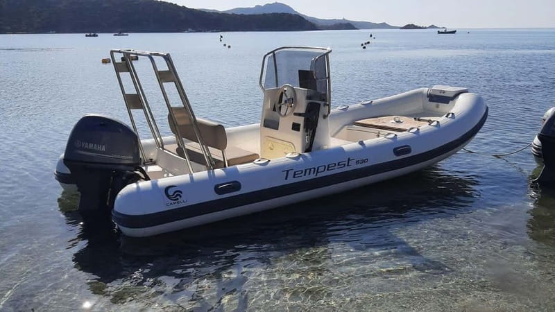 From Chia: 4-hour dinghy tour - The boat experience and safety