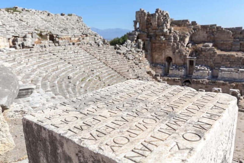 From City of Side: Perge, Aspendos & Kurunlu Waterfall Trip - Discovering Side, Aspendos, and Kurunlu Waterfall on a Guided Day Trip