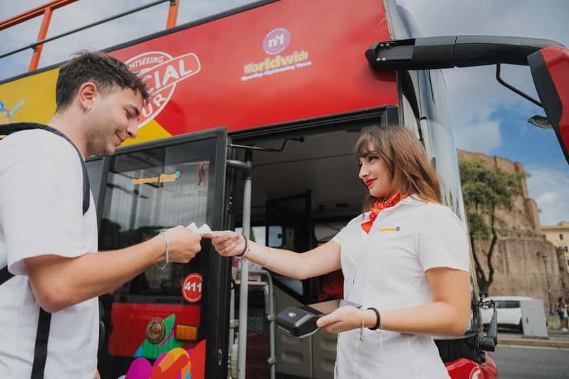 From Civitavecchia: Hop-On Hop-Off Rome Tour & Bus Transfer - Highlights and Notable Stops