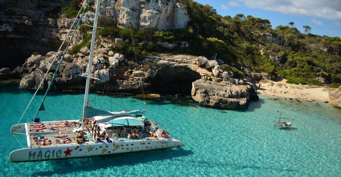 From Colònia De San Jordi: Catamaran Cruise to Es Trenc - Boarding and Timing