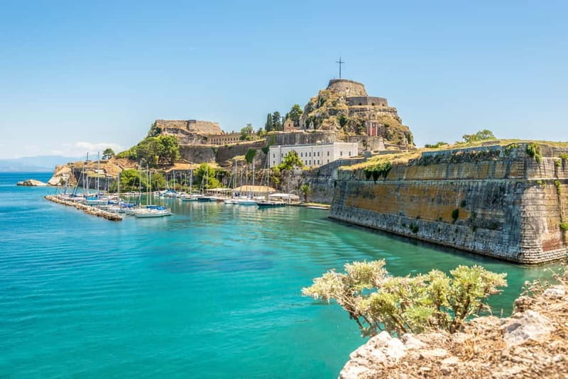 From Corfu Port: Shore Trip with Boat Cave Tour or Beach - Key points / Takeaways