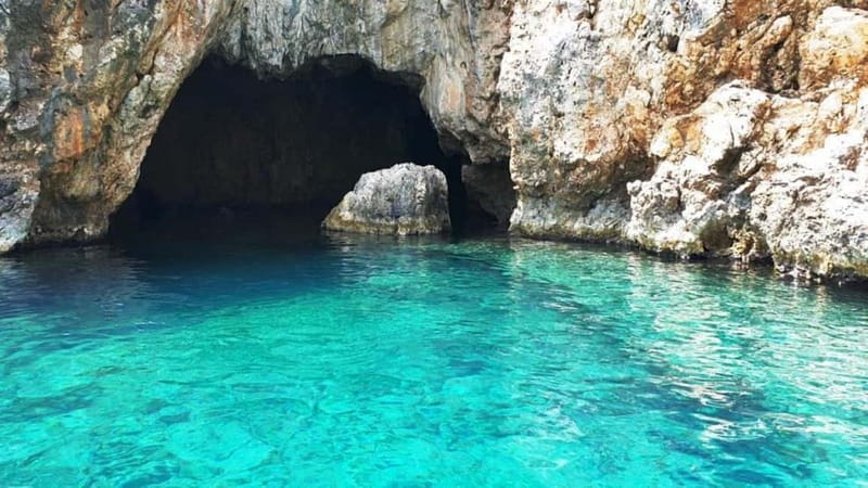 From Corfu Port: Shore Trip with Boat Cave Tour or Beach - Visiting Paleokastritsa Monastery (Optional)