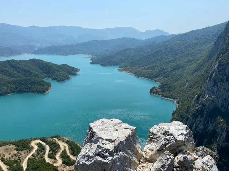 From Durres/Golem: Bovilla lake view with hiking - Day trip - Discovering the Albanian Countryside: A Well-Balanced Day Trip