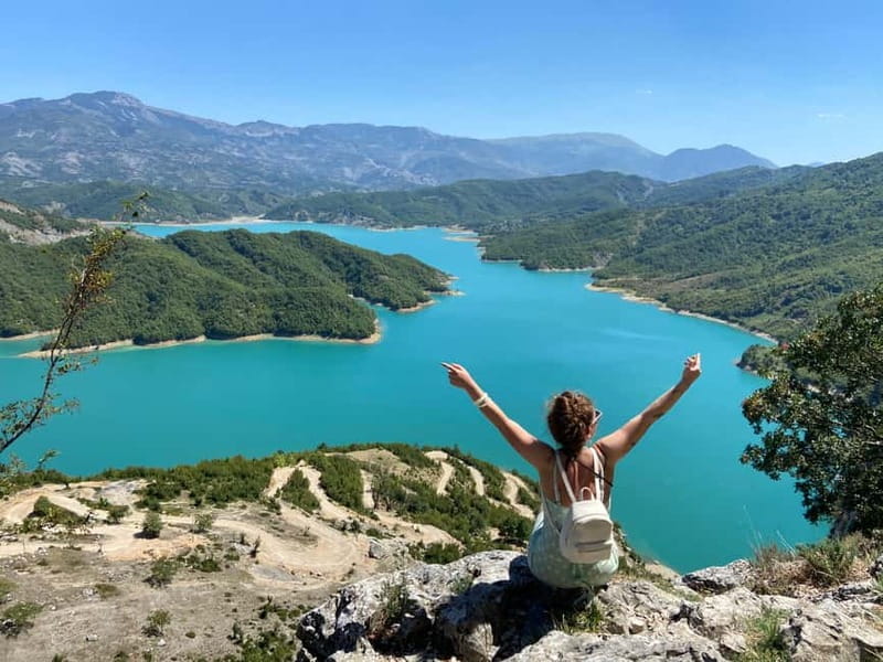 From Durres/Golem: Bovilla lake view with hiking - Day trip - Price and Value