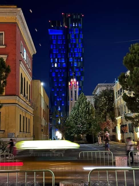 From Durres/Golem : Lights of Tirana by Night - Key Points / Takeaways