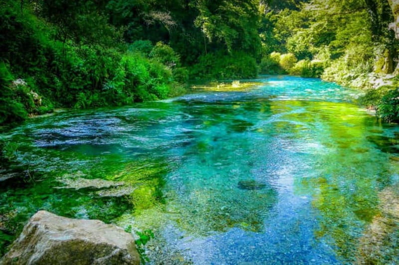 From Durres/Tirana to Ksamil, Blue Eye and Lekuresi Castle - Key points / Takeaways