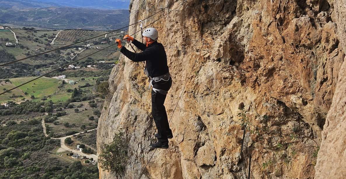 From Estepona: Casares via Ferrata Guided Climbing Tour - Experience Highlights