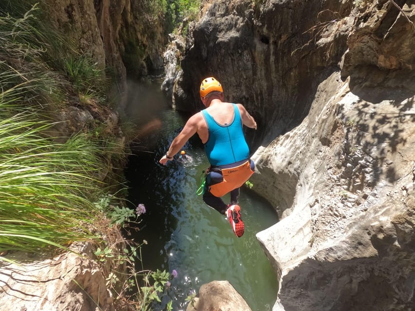 From Estepona: Guadalmina River Guided Canyoning Adventure - Whats Included