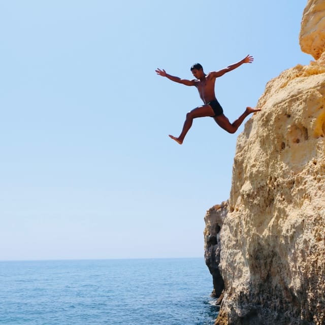 From Faro: Benagil, Algar Seco, and Marinha Adventure Tour - Key points / Takeaways