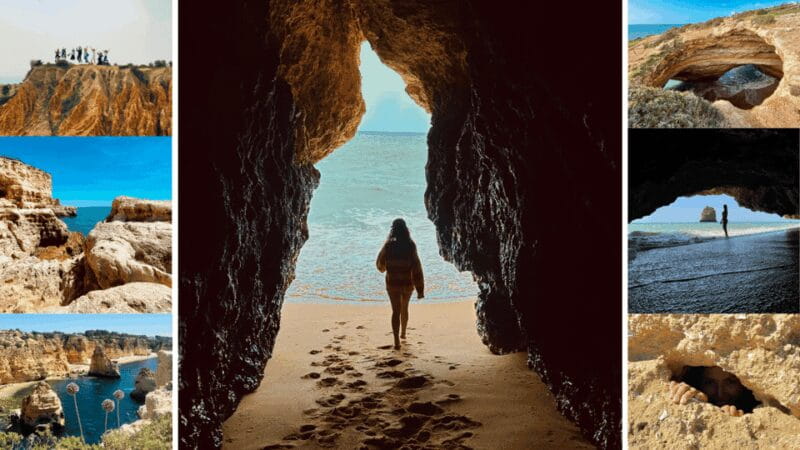 From Faro: Benagil, Marinha, 7 Valleys, and Algar Seco Tour - Discovering Hidden Caves at Boneca’s Cave
