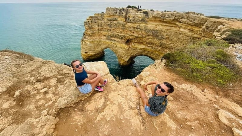 From Faro: Benagil, Marinha Beach, Algar Seco, 7 Valleys... - Visiting Boneca’s Cave and the Sunset at Praia da Marinha
