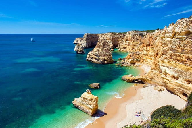 From Faro: Visit Benagil Cave, Marinha Beach, Algar Seco & More - The Experience in Detail