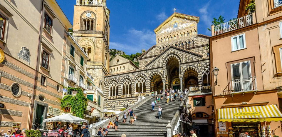 From Florence: Amalfi Coast Transfer With a Stop in Pompeii - Amalfi Coast Landscapes