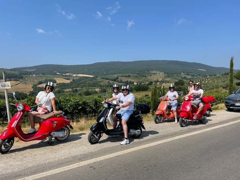 From Florence: Tuscany and Chianti Vespa Tour with Lunch - Lunch and Wine Tasting: A True Taste of Tuscany