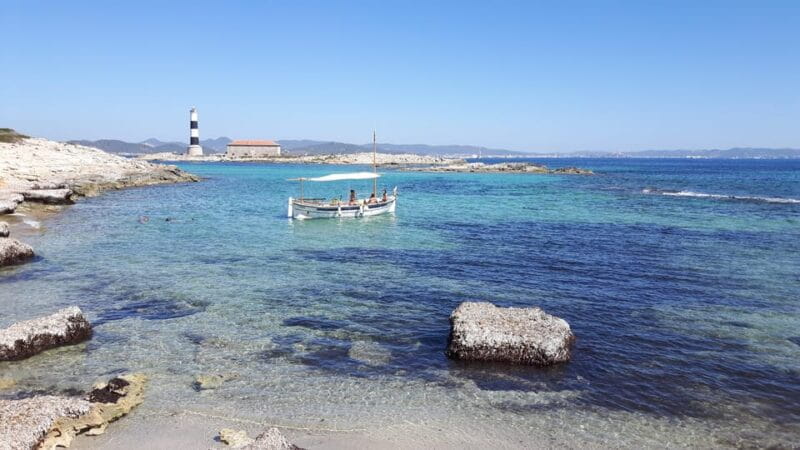 From Formentera to Espalmador and Illetes - Starting Point: Easy Access at Puerto de la Savina