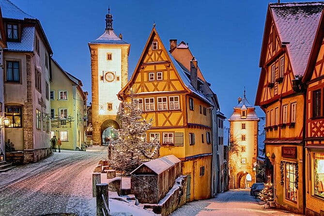 from Frankfurt: historic treasure Rothenburg, private 1 day Tour - Discover Rothenburg on a Private Day Trip from Frankfurt