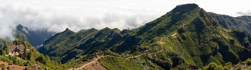 From Funchal: Transfer to Pico do Arieiro Trail - Starting Point: Pico do Arieiro – The Summit of Madeira’s Majesty