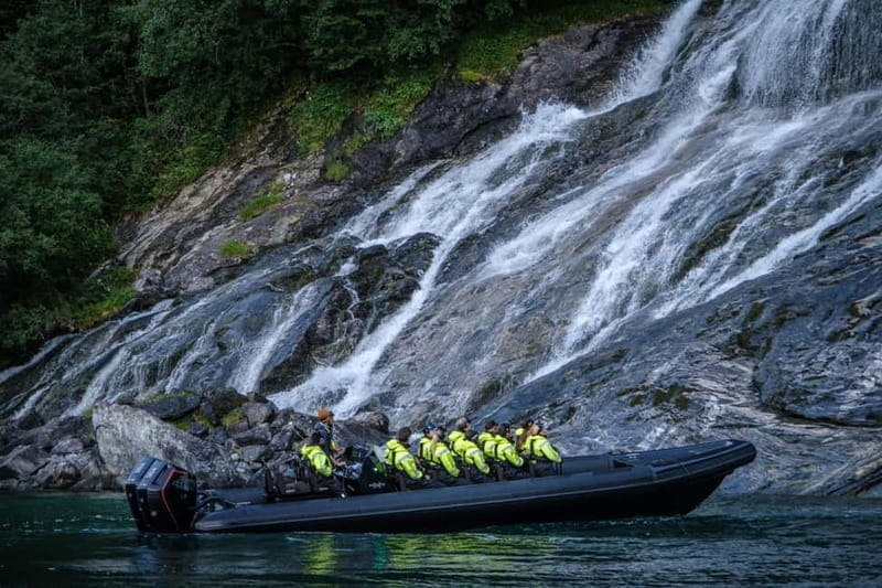From Hellesylt: Experience Fjordsafari Geirangerfjord on RIB - Key points / Takeaways