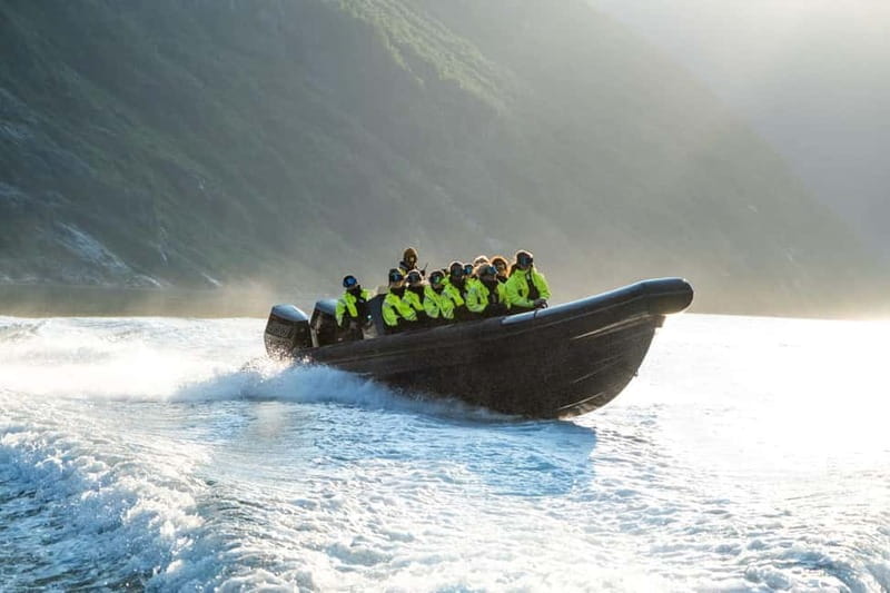 From Hellesylt: Experience Fjordsafari Geirangerfjord on RIB - The Thrill of Geirangerfjord on a RIB