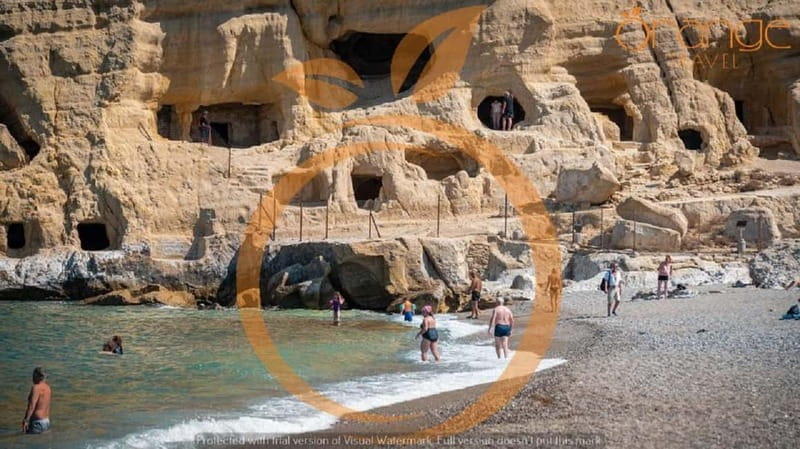 From Heraklion : Matala- Hippie's Beach Half-Day Tour - Key points / Takeaways
