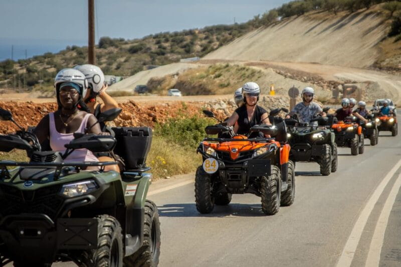 From Heraklion: Quad Safari Wild Crete Day Tour - Riding the Crete Coastline: An Exciting Start