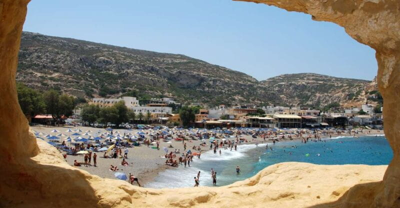 From Heraklion: South Crete Festos and Matala with Lunch - Introducing the South Crete Festos and Matala Tour