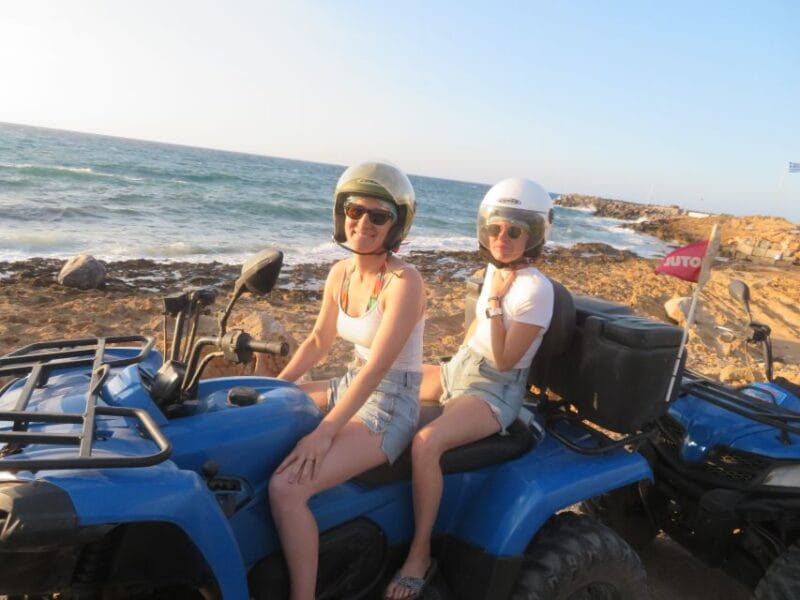 From Hersonissos/Malia: Guided Sunset Quad Safari - Starting Point and Pickup Logistics