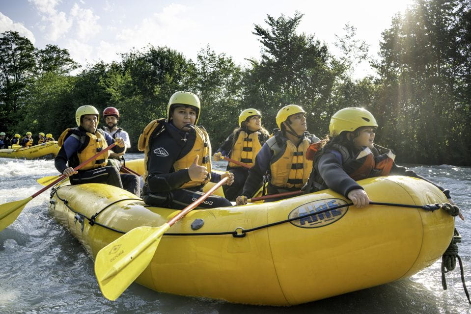From Interlaken: Family Rafting - Getting to the Rafting Site