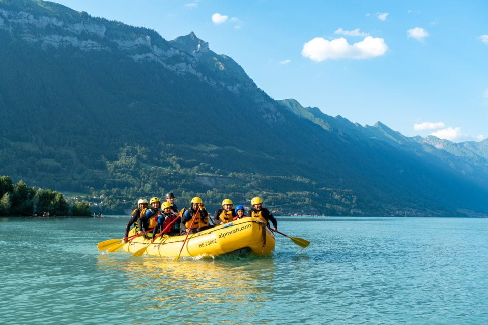 From Interlaken: Family Rafting - Preparing for the Rafting Trip