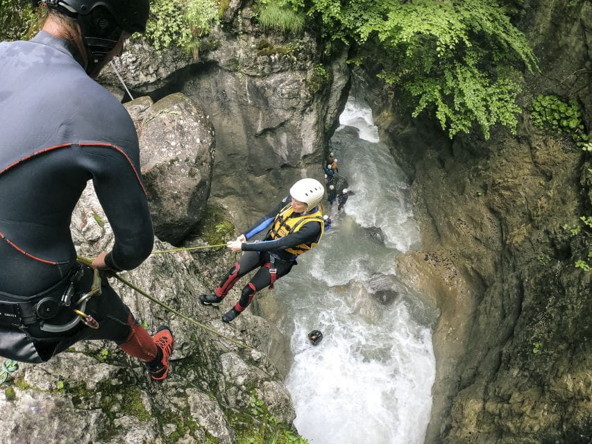 From Interlaken: Local Canyoning Trip - Booking and Cancellation