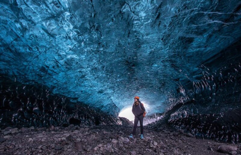 From Jökulsárlón: Crystal Ice Cave Vatnajökull Glacier Tour - Entering the Blue Wonderland of Vatnajökull