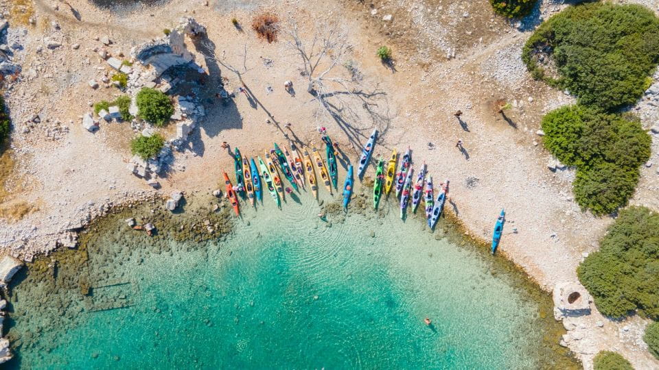 From Kas: Guided Kekova Sea Kayaking Tour - Itinerary