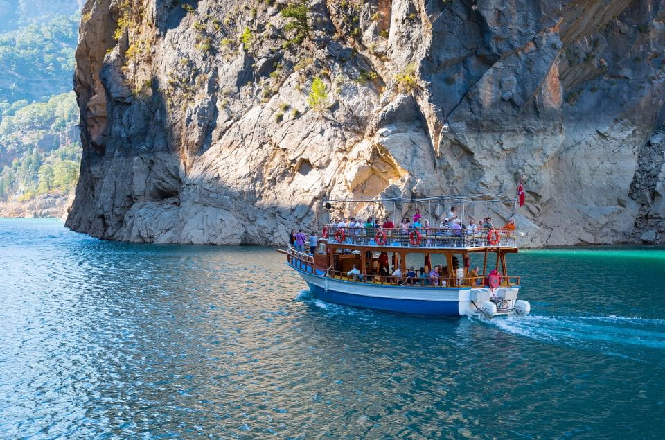 From Kemer: Green Canyon Boat Trip With Lunch and Drinks - Key Points