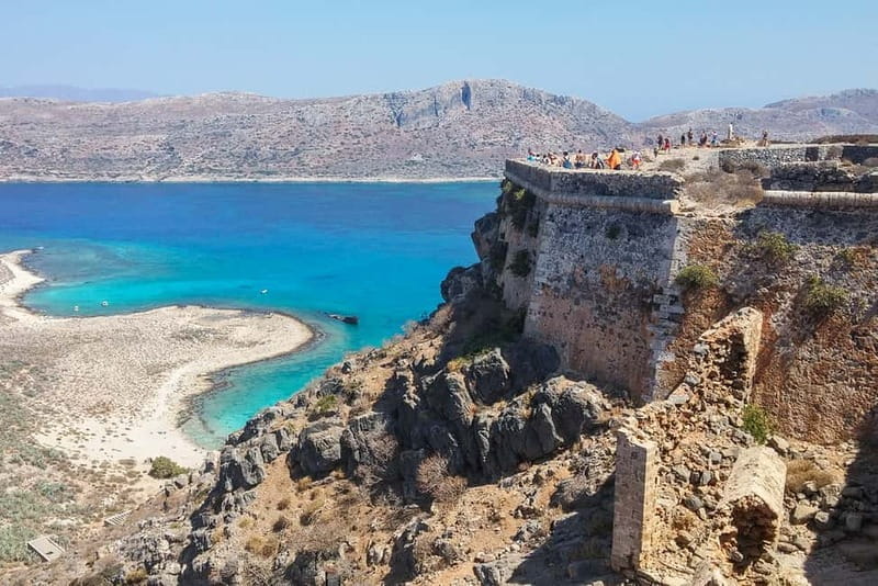 From Kissamos Port: Boat Cruise to Balos Lagoon & Gramvousa - Exploring Gramvousa Island: A Steep Climb and a Shipwreck