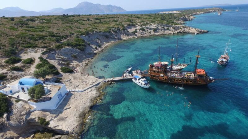 From Kos: 3-Island Pirate Cruise with Lunch and Waterslide - Entering the Adventure: What This Tour Offers