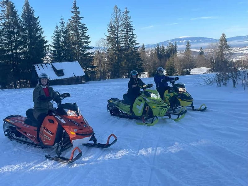 From Krakow: Snowmobile, Zakopane & Chochoowskie Baths - An Adventure in Zakopane with a Polish Twist