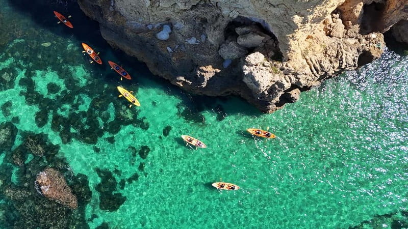 From Lagos: Ponta da Piedade Caves Kayak Tour from Catamaran - Exploring the Algarve Coast: The Full Experience