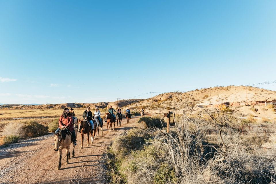 From Las Vegas: Desert Sunset Horseback Ride With BBQ Dinner - Cancellation Policy and Booking