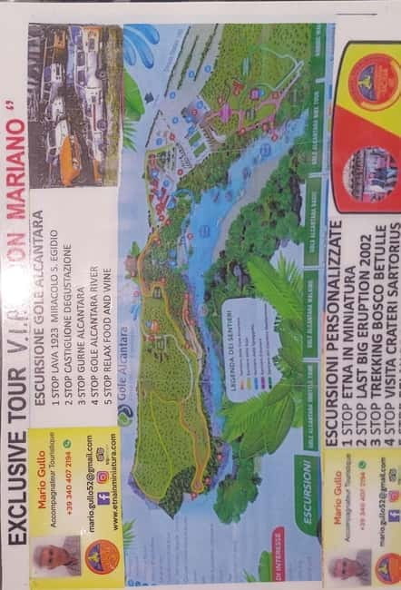 From Linguaglossa: Alcantara River & Fiat Panorama Tour - The Optional Local Lunch — Worth Considering