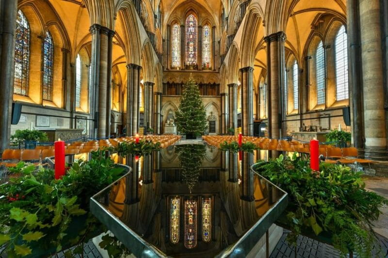 From London: Salisbury and Winchester Christmas Markets Tour - Exploring Salisbury: Medieval Majesty and Christmas Cheer