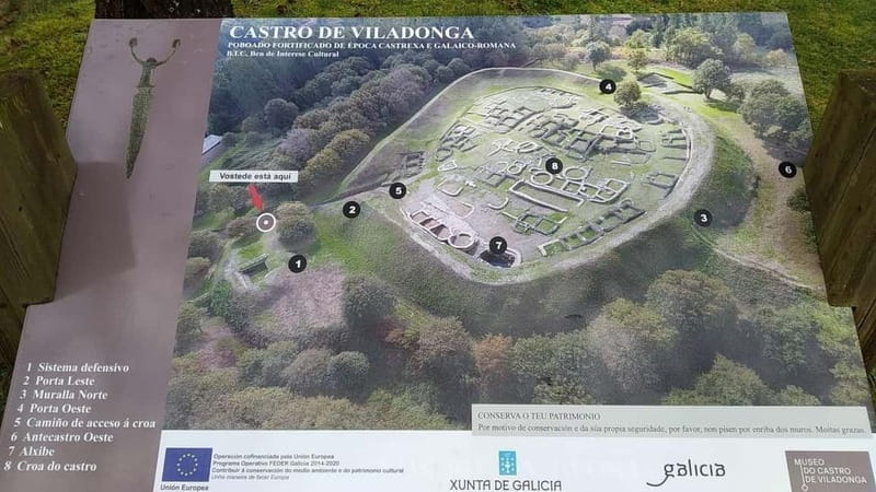 From Lugo: Half-day excursion to the Viladonga Hillfort - Discovering Galicia’s Ancient Fortress