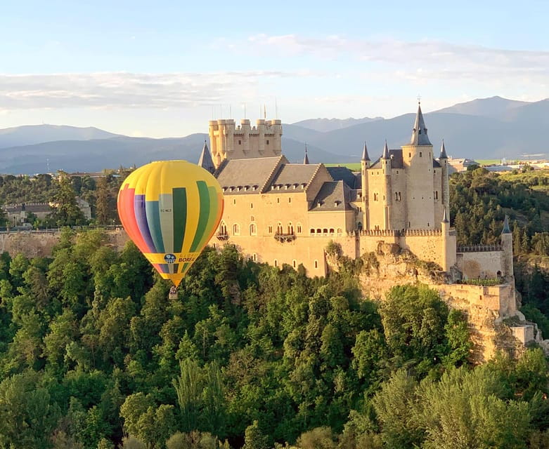 From Madrid: Hot Air Balloon Ride in Segovia with Pickup - Key points / Takeaways