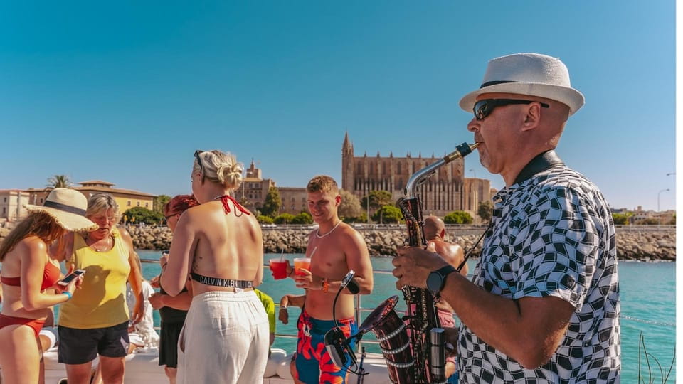 From Magaluf: Palma Bay Sightseeing Cruise With Live Music - Inclusions and Exclusions