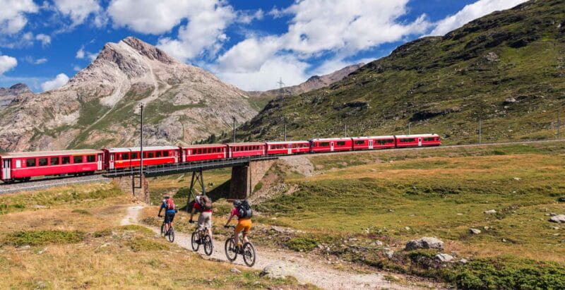 From Milan: Bernina Express and St. Moritz Day Tour - Free Time and Sightseeing in St. Moritz