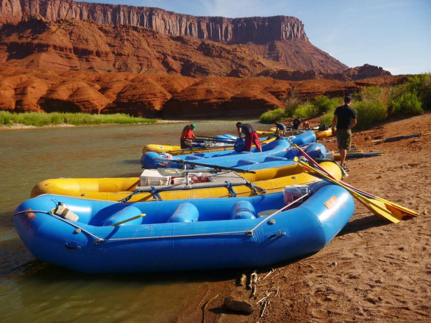 From Moab: Colorado River Guided Rafting Trip - Itinerary and Experience