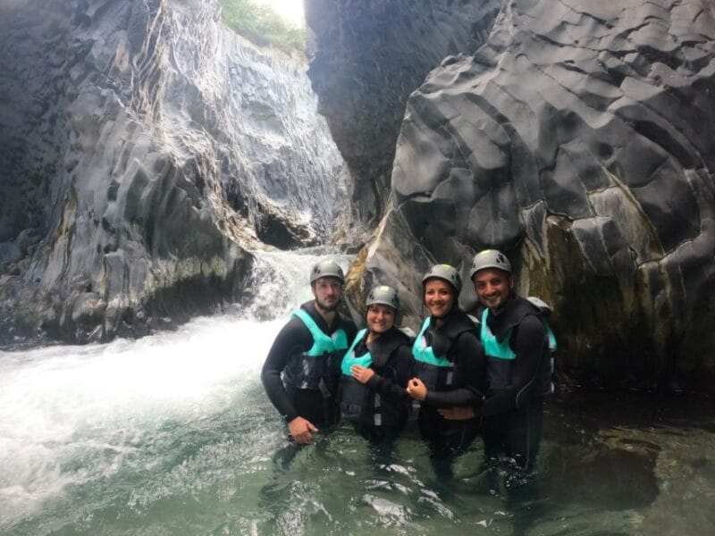 From Motta Camastra: Alcantara Gorges Body Rafting Trip - The Journey to the Gorge