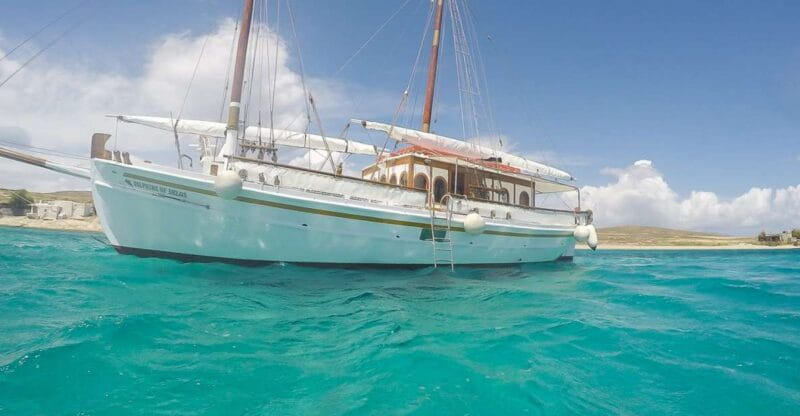 From Mykonos: Delos & Rhenia Islands Half-Day Trip by Boat - Rhenia: The perfect beach escape