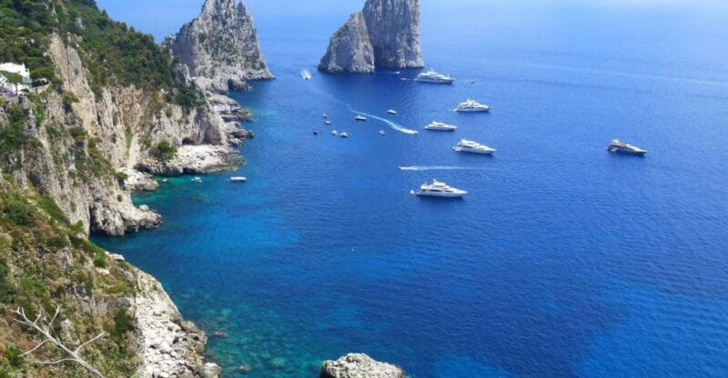 From Naples: Capri Boat Tour with Island Stop and Snorkeling - Discovering the Scenic Cruise: An Up-Close Look at the Itinerary
