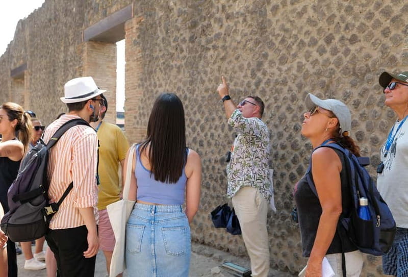 From Naples: Guided walking tour of Pompeii with entry ticket and train - FAQs
