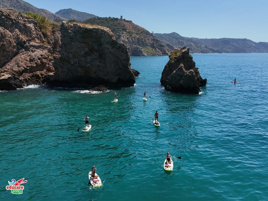 From Nerja: Guided Paddle Surf Cliffs and Maro Waterfall - Participant Guidelines